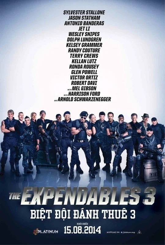 Poster phim Biệt Đội Đánh Thuê 3