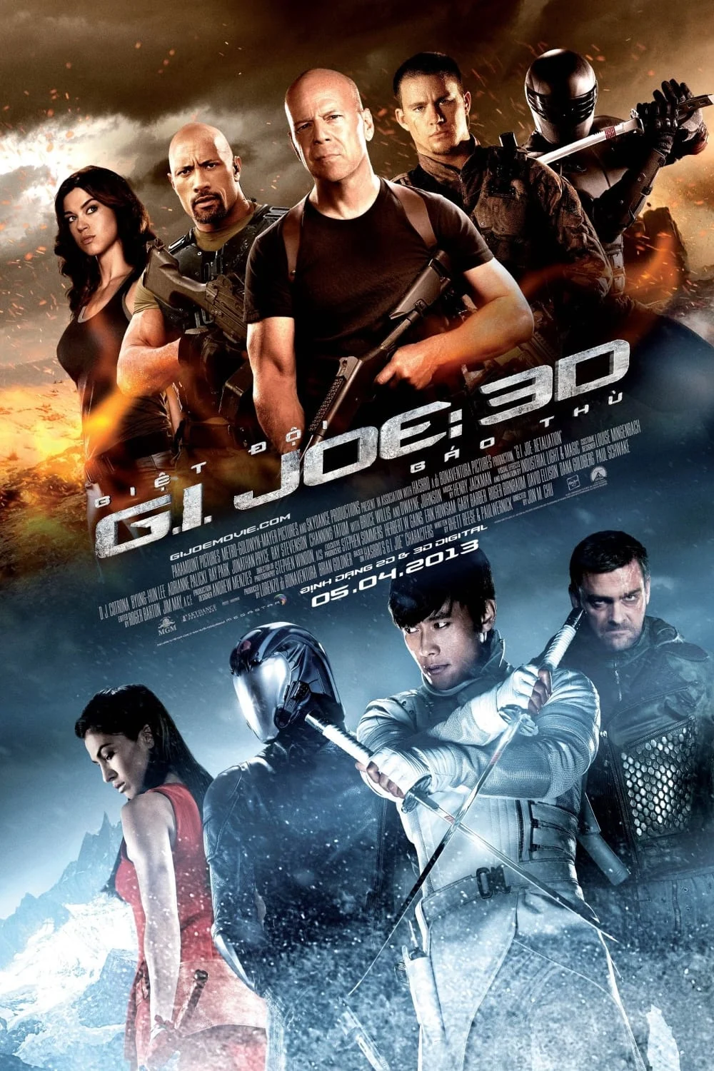 Poster phim Biệt Đội G.I. Joe: Báo Thù