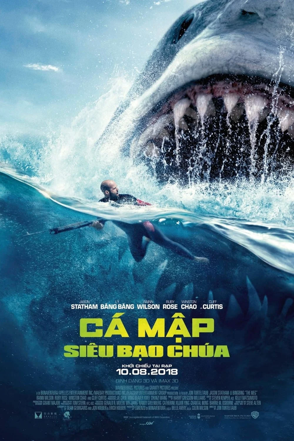 Poster phim Cá Mập Siêu Bạo Chúa