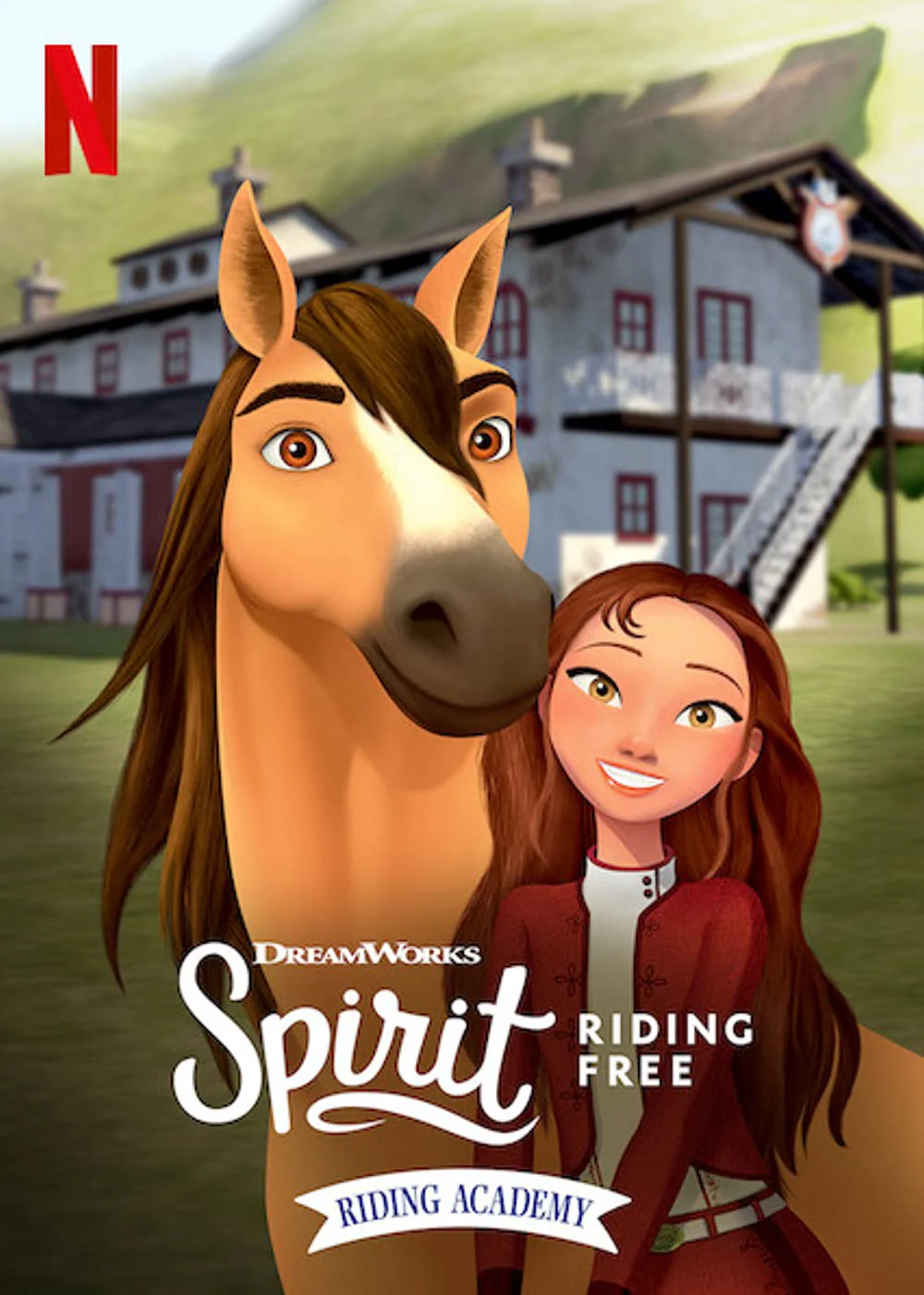 Poster phim Chú Ngựa Spirit: Tự Do Rong Ruổi – Trường Học Cưỡi Ngựa (Phần 1)