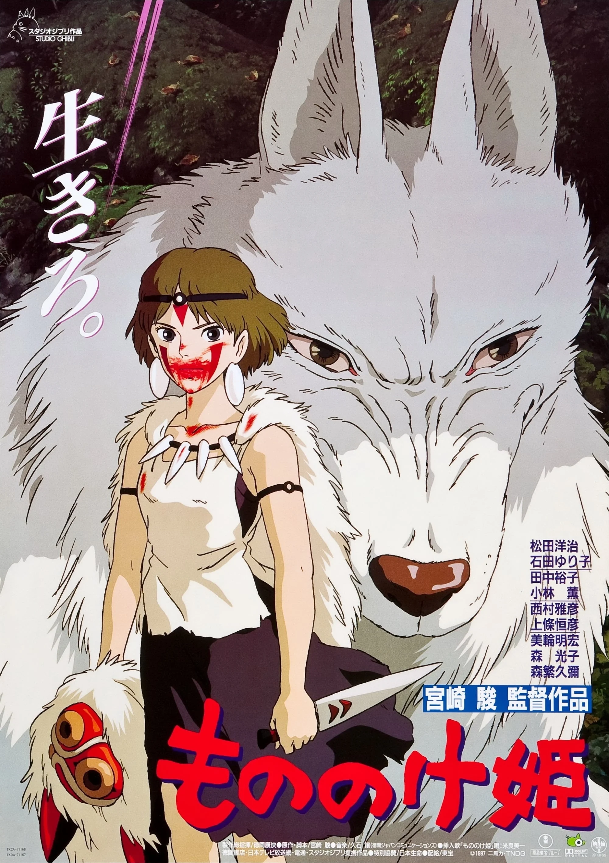 Poster phim Công Chúa Sói Mononoke