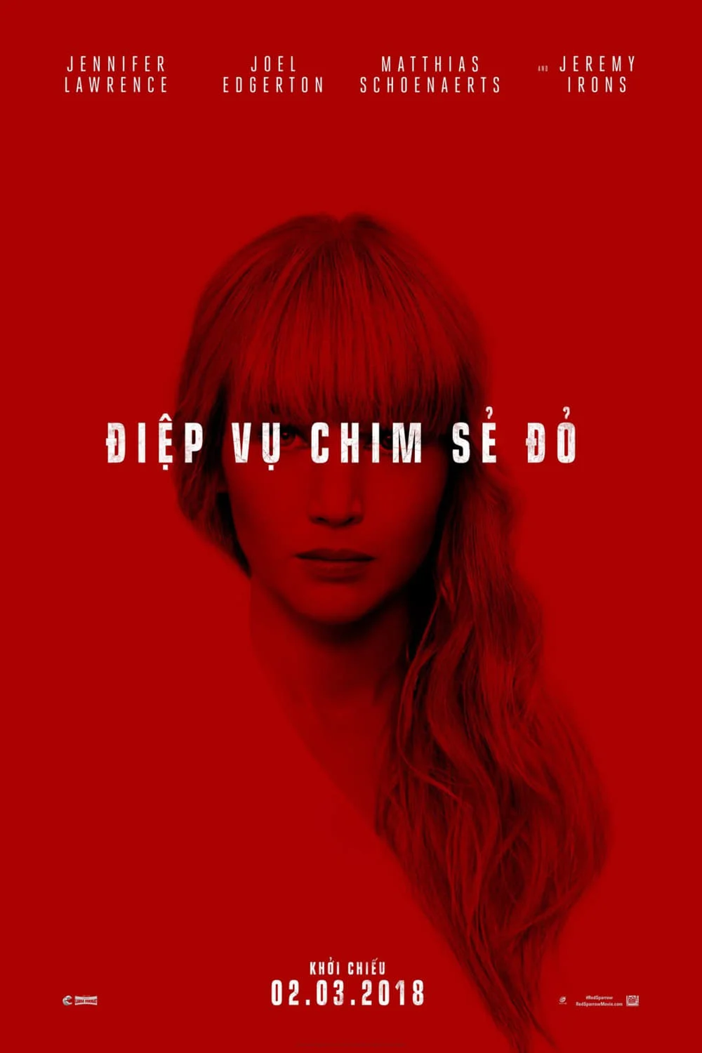 Poster phim Điệp Vụ Chim Sẻ Đỏ