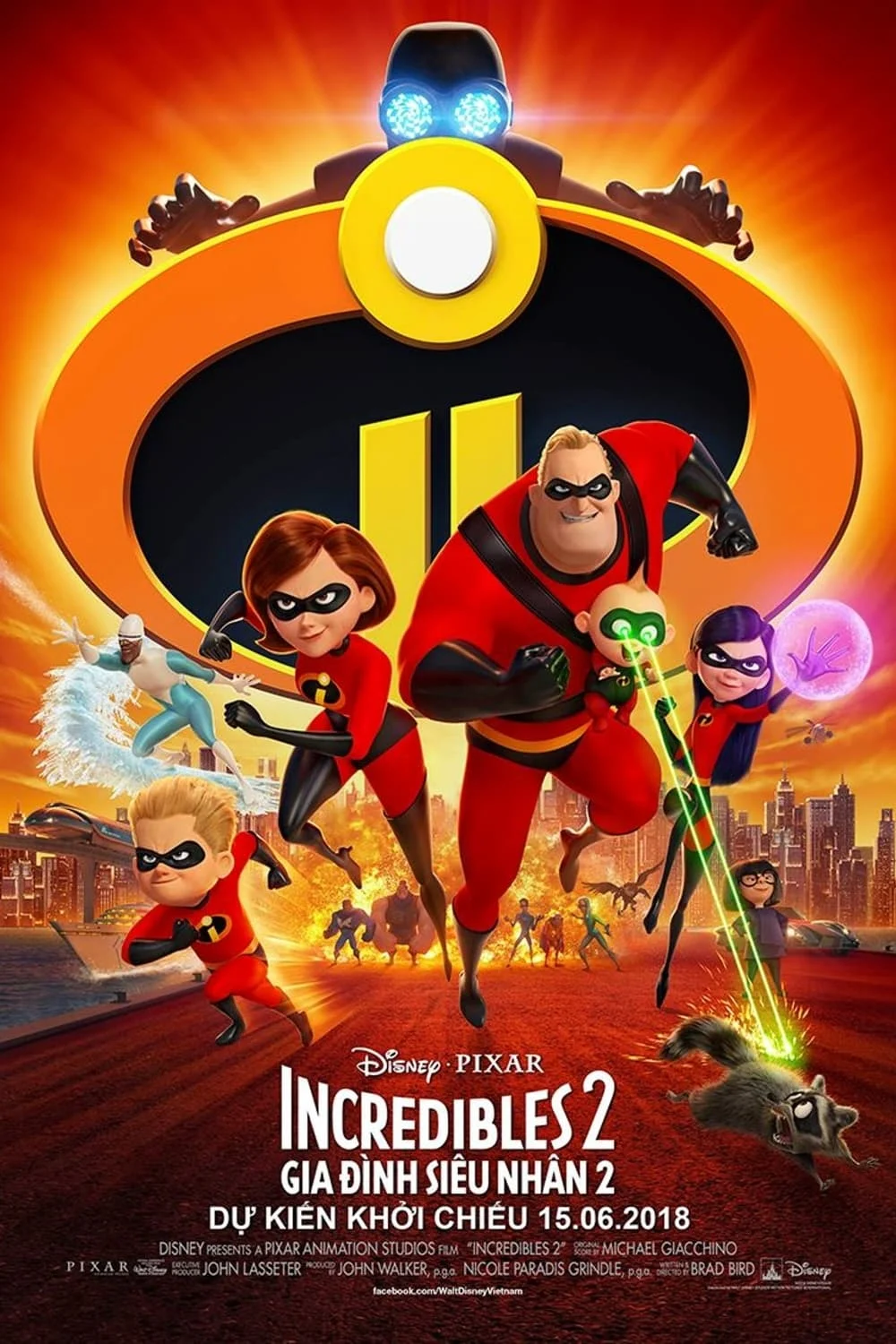Poster phim Gia Đình Siêu Nhân 2