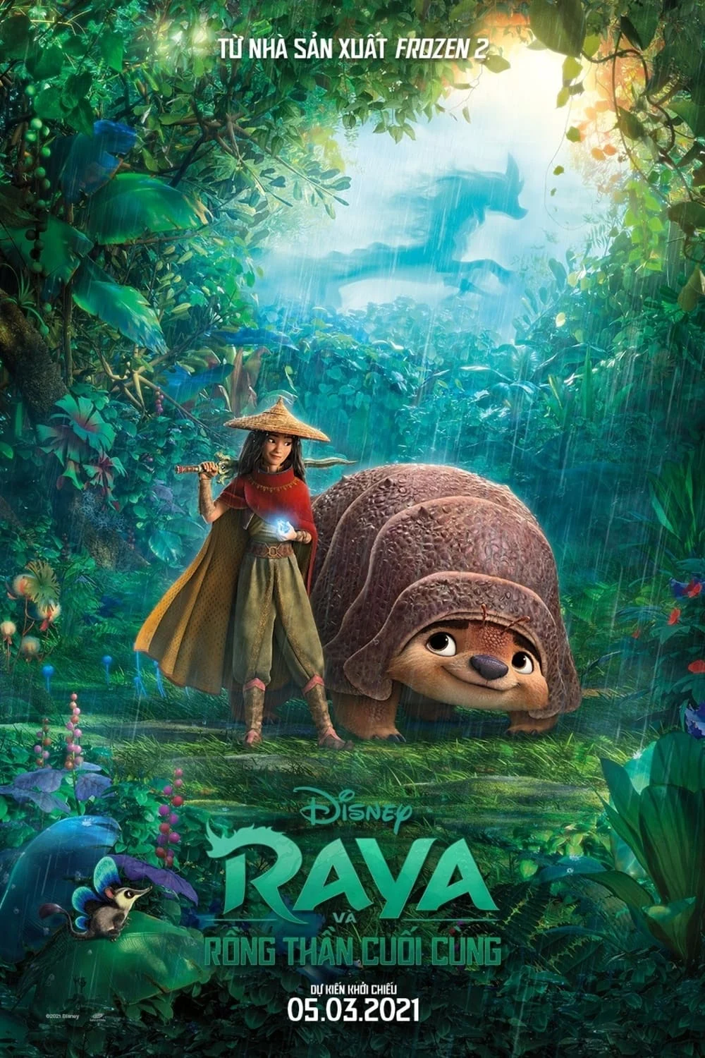 Poster phim Raya và Rồng Thần Cuối Cùng