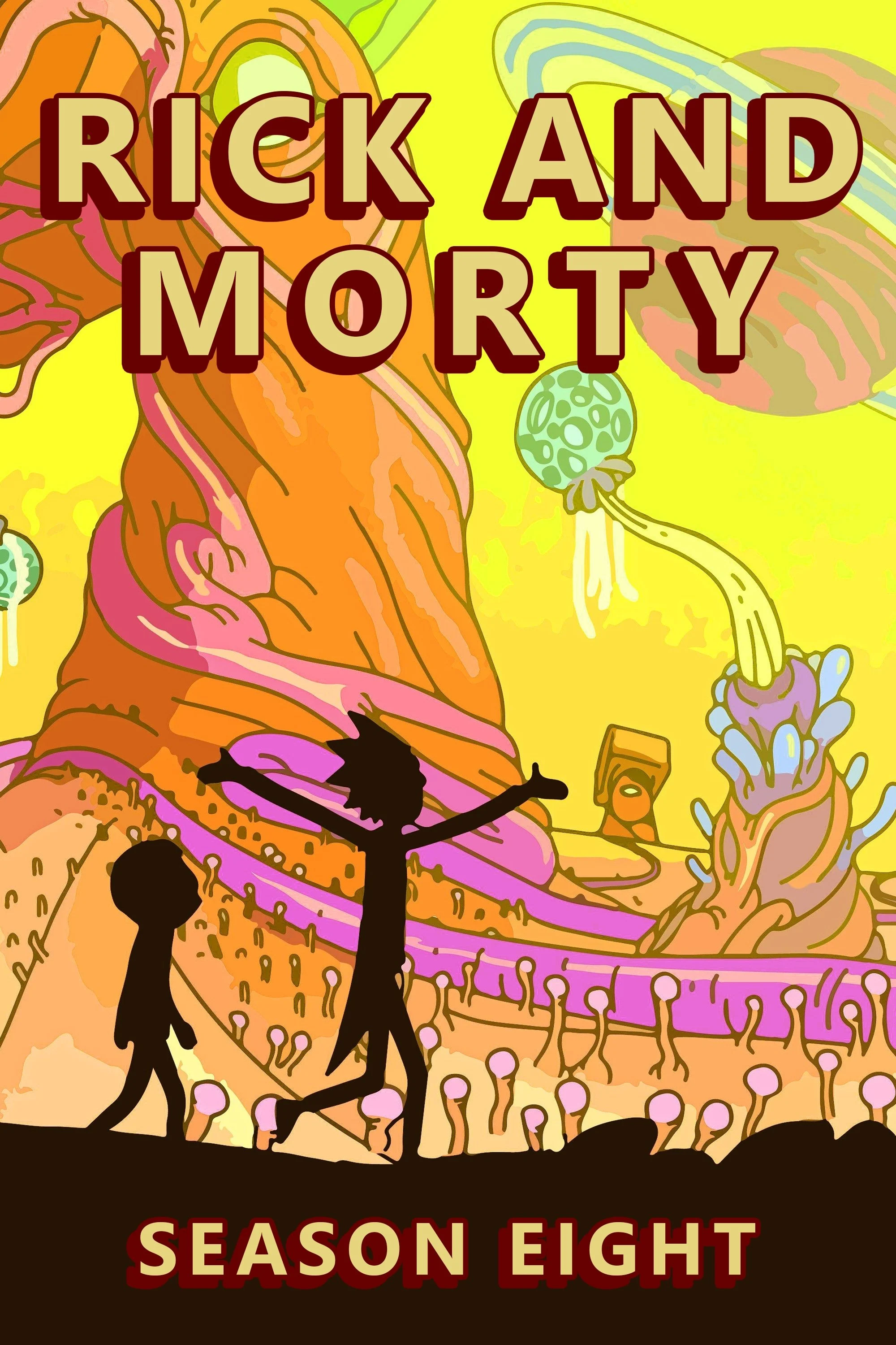 Poster phim Rick Và Morty (Phần 8)
