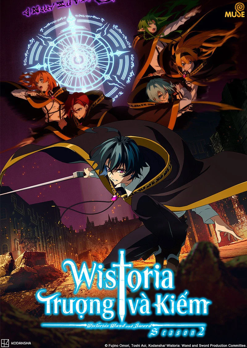 Poster phim Wistoria: Trượng và Kiếm (Phần 2)